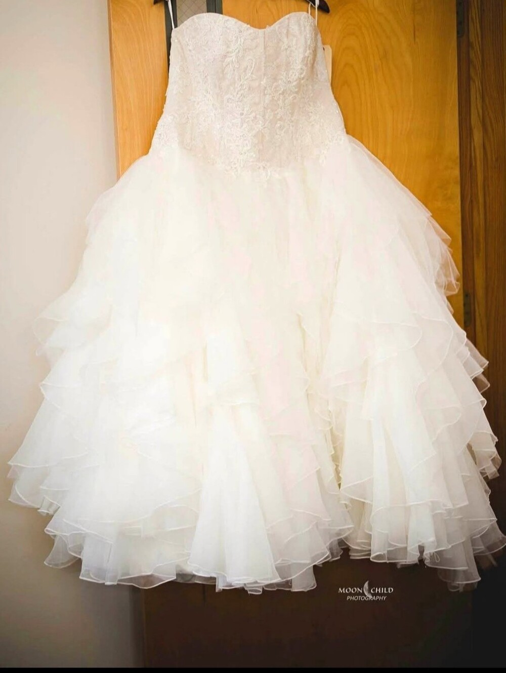 Oleg Cassini Ivory Bridal Dress